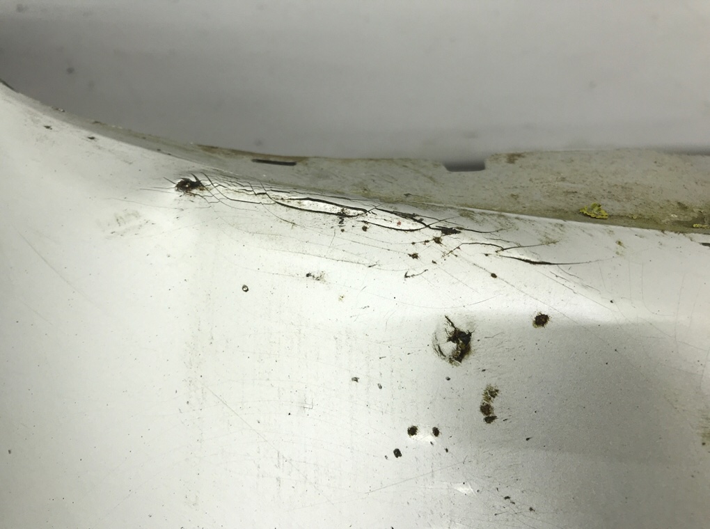 Бампер задний бу для Toyota Verso 1.6 TD, 2014 г. Бампер задний бу для Toyota Verso 1.6 TD, 2014 г.