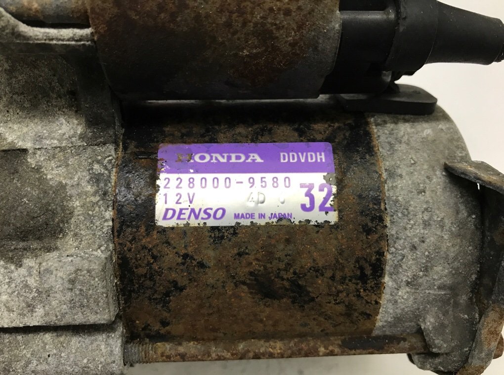 Стартер бу для Honda Civic 7 1.4 i,  2002 г.