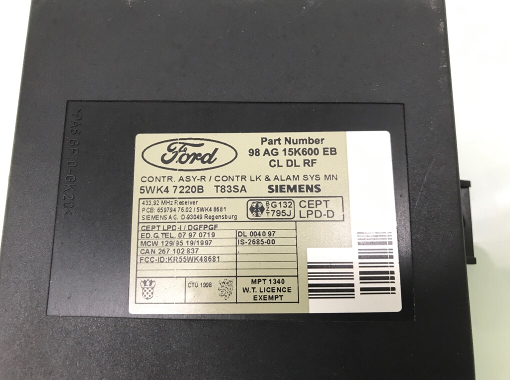 Блок комфорта бу для Ford Focus 1 1.8 i,  1999 г.