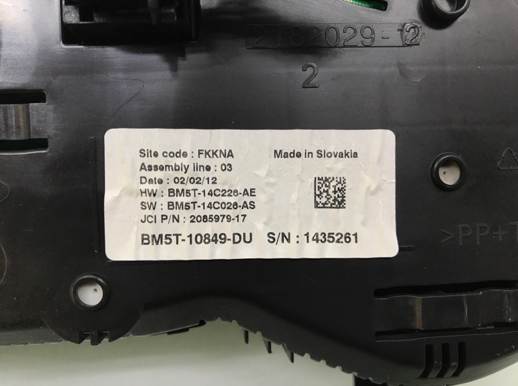 Щиток приборов (приборная панель) бу для Ford Focus 3 1.6 TDCi,  2012 г.