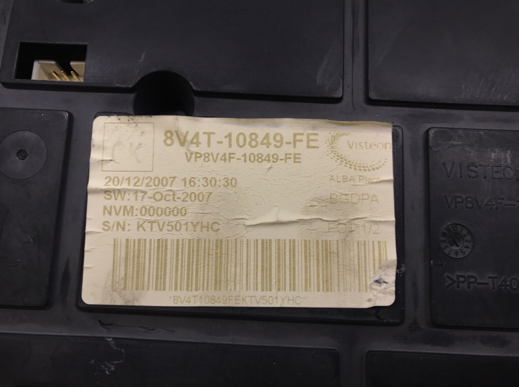 Щиток приборов (приборная панель) бу для Ford Focus 2 1.8 i,  2008 г.