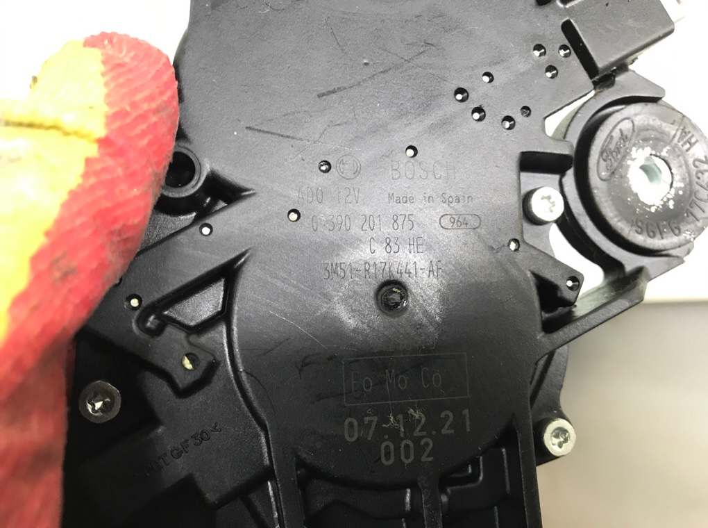 Моторчик заднего стеклоочистителя (дворника) бу для Ford Focus 2 1.8 i,  2008 г.