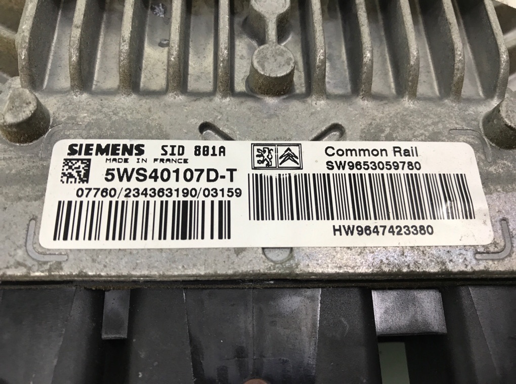 Блок управления двигателем бу для Peugeot 406 2.0 HDi, 2004 г. Блок управления двигателем бу для Peugeot 406 2.0 HDi, 2004 г.