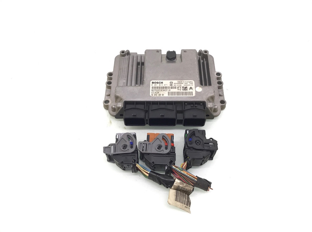 Блок управления двигателем бу для Citroen Berlingo 2 1.6 HDI, 2009 г.