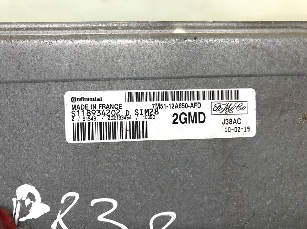 Блок управления двигателем бу для Ford Focus 2 1.6 i, 2010 г. Блок управления двигателем бу для Ford Focus 2 1.6 i, 2010 г.