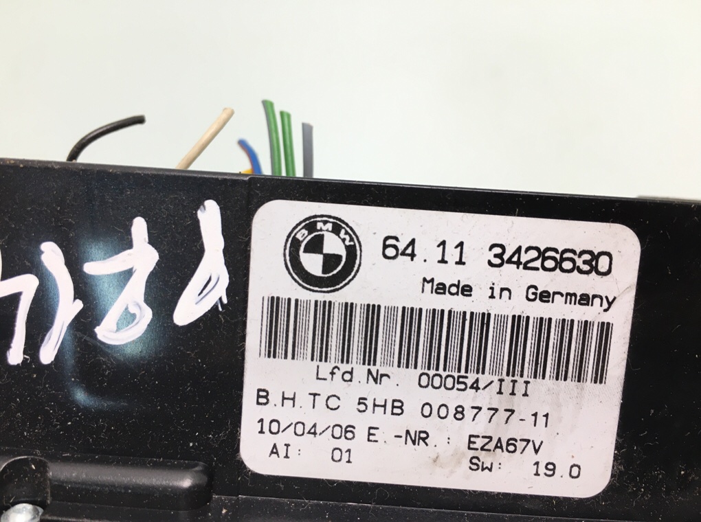 Блок управления печки/климат-контроля бу для BMW X3 E83 2.0 TD,  2006 г.