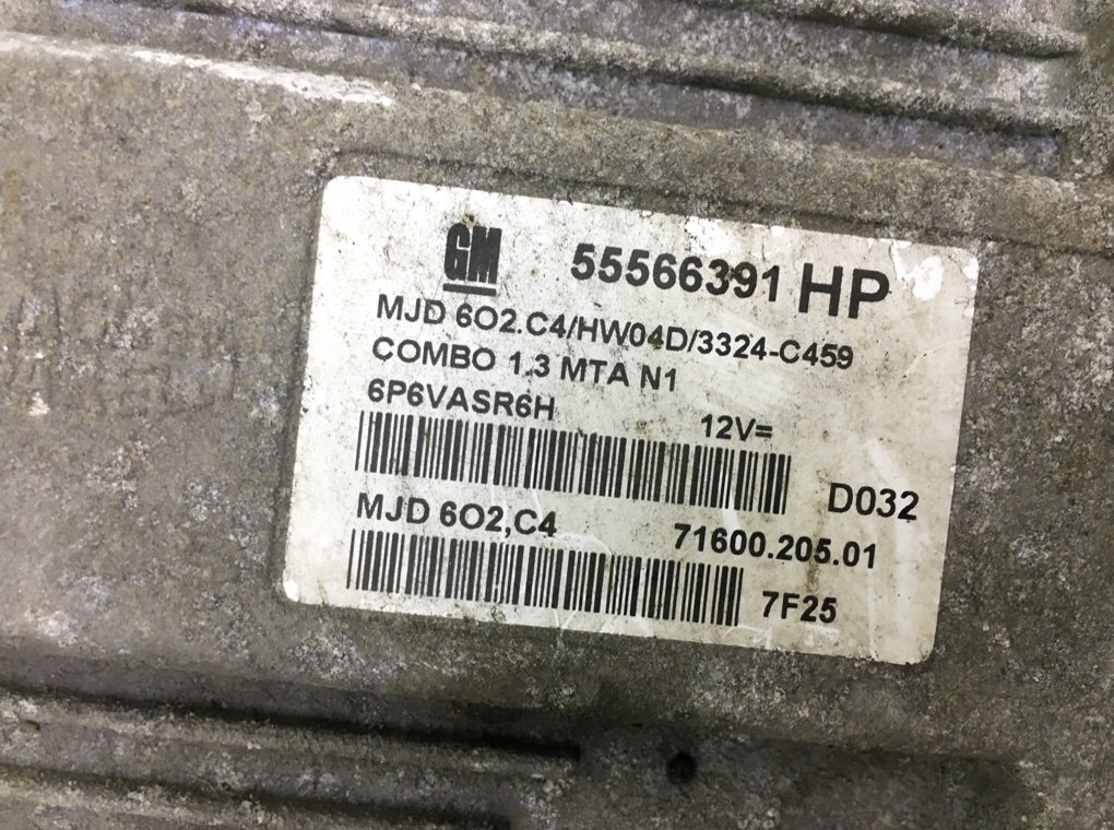 Блок управления двигателем бу для Opel Combo C 1.3 CDTi,  2007 г.