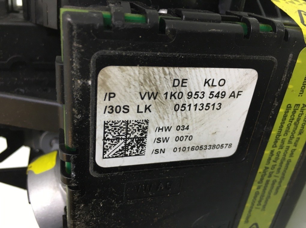 Переключатель подрулевой (стрекоза) бу для Volkswagen Touran  1.6 i,  2006 г.