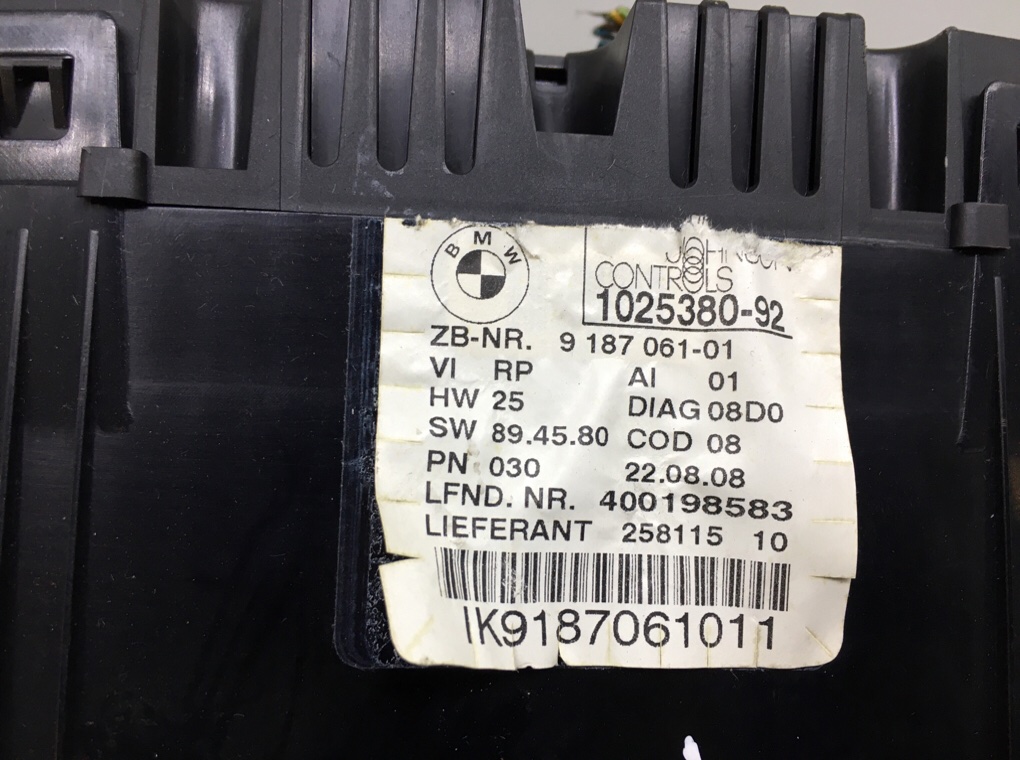 Щиток приборов (приборная панель) бу для BMW 3 E90/E91/E92/E93 2.0 TD,  2008 г.