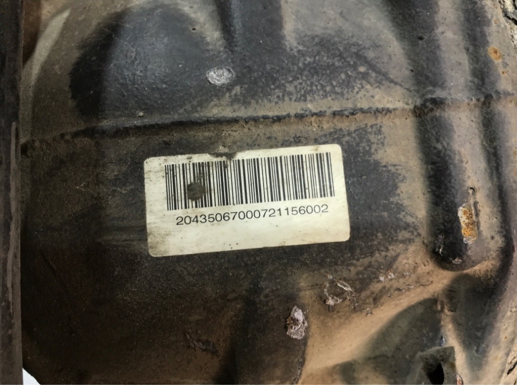 Балка подвески задняя бу для Mercedes C W204 3.0 CDI,  2009 г.