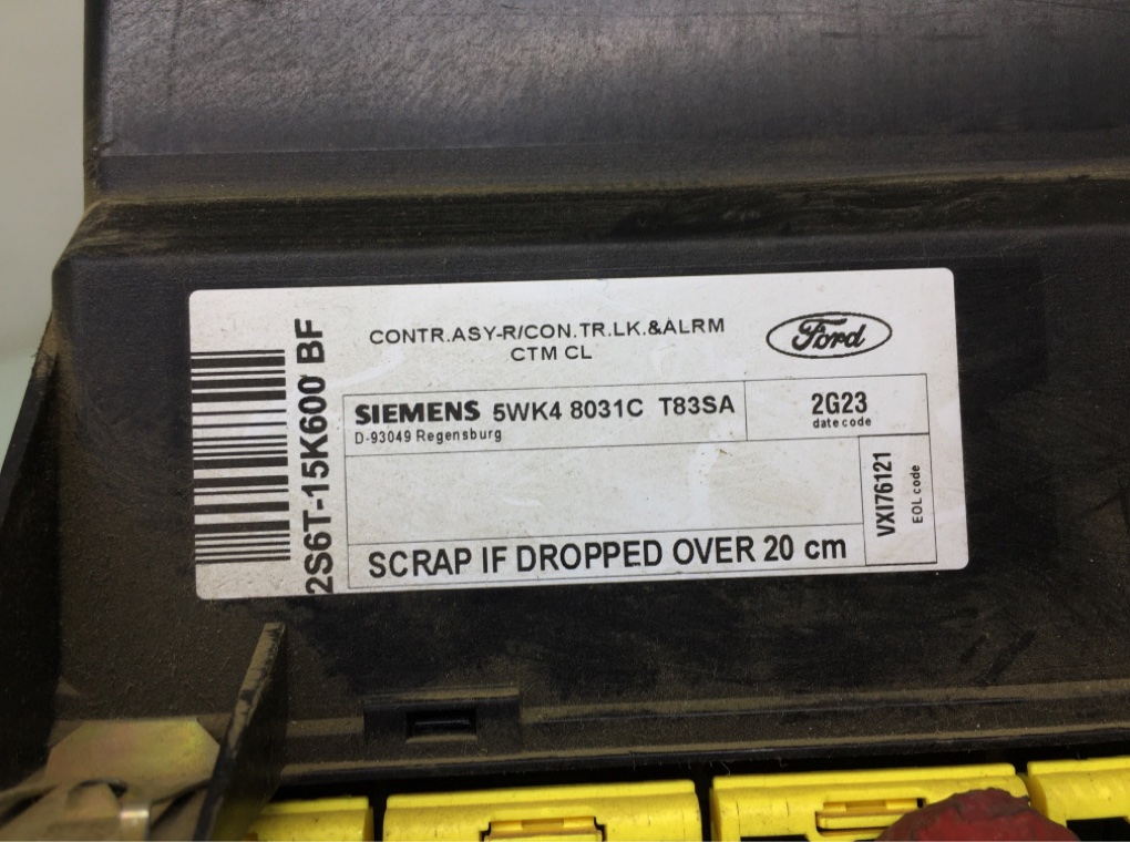 Блок комфорта бу для Ford Fiesta 5 1.4 i,  2002 г.