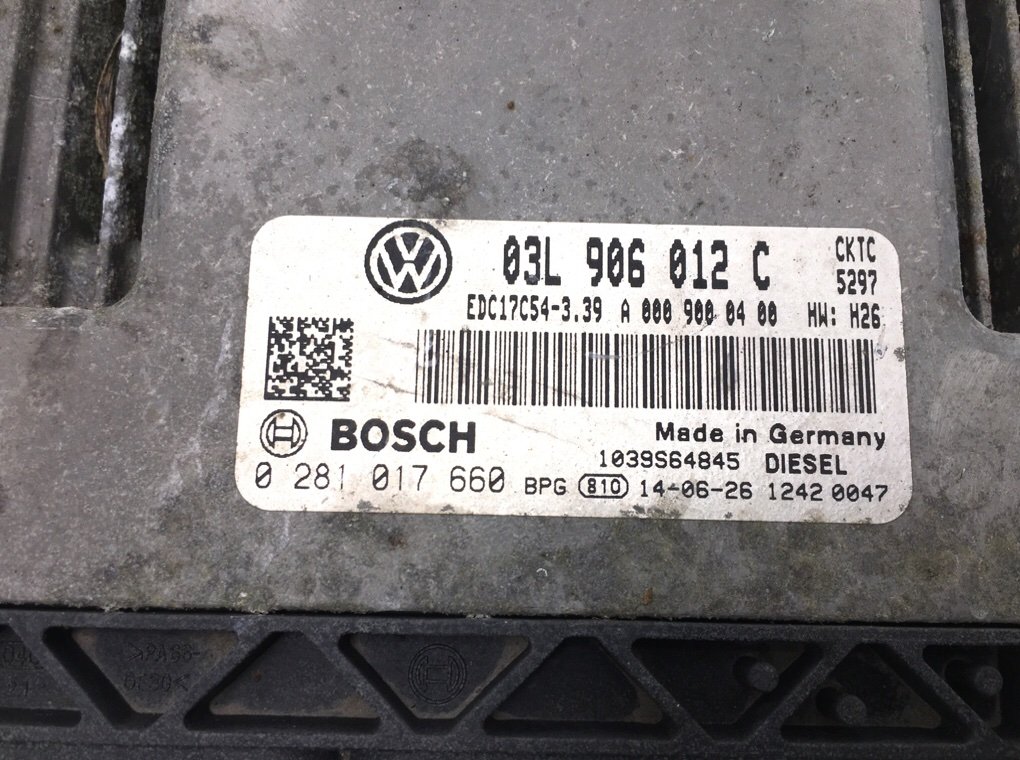 Блок управления двигателем бу для Volkswagen Crafter  2.0 TDi,  2014 г.