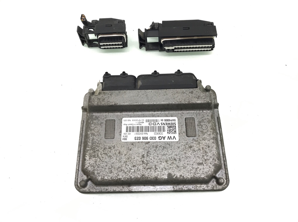 Блок управления двигателем бу для Volkswagen Polo 4 1.2 i, 2008 г.