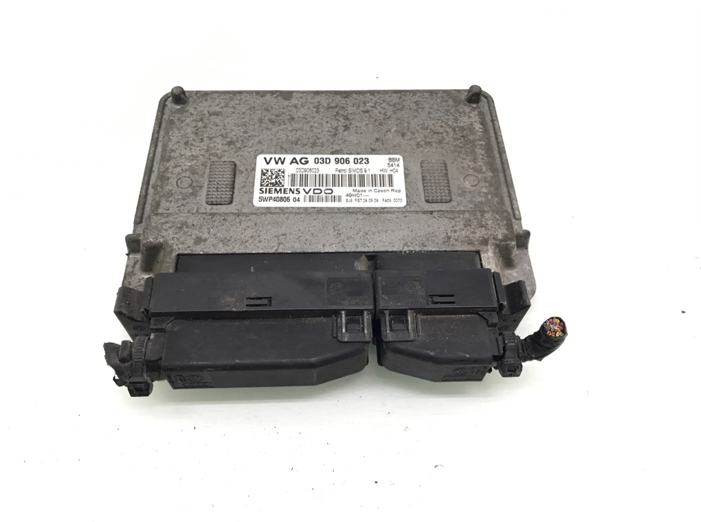 Блок управления двигателем бу для Volkswagen Polo 4 1.2 i,  2008 г.
