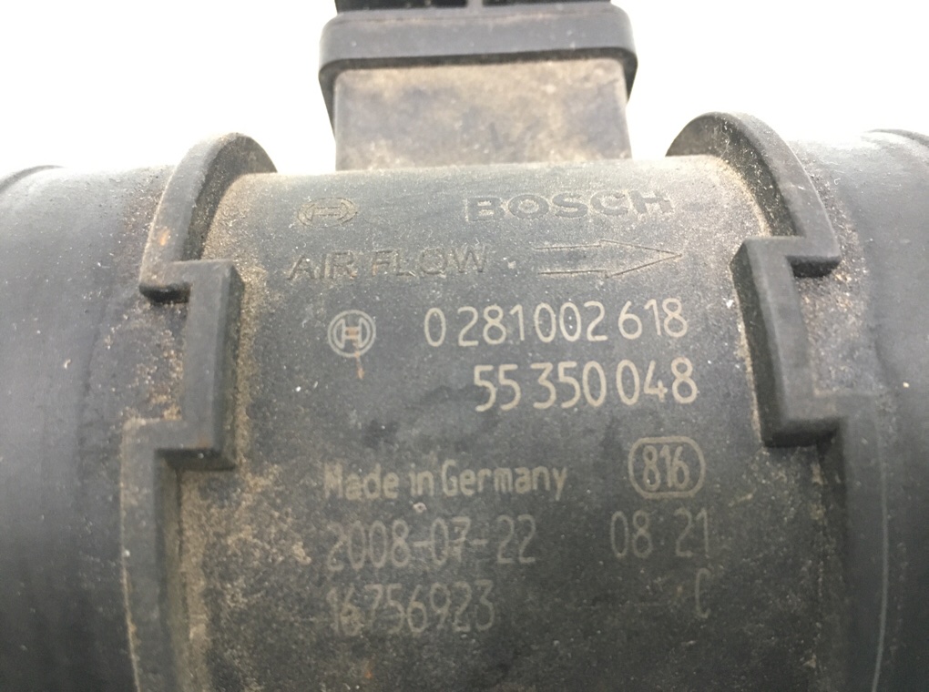 Расходомер воздуха бу для Opel Vectra C 1.9 CDTi,  2008 г.