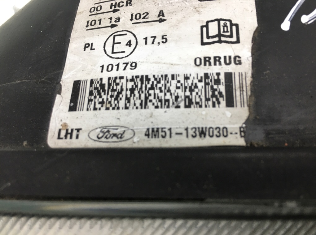 Фара левая бу для Ford Focus 2 1.8 TDCi,  2006 г.