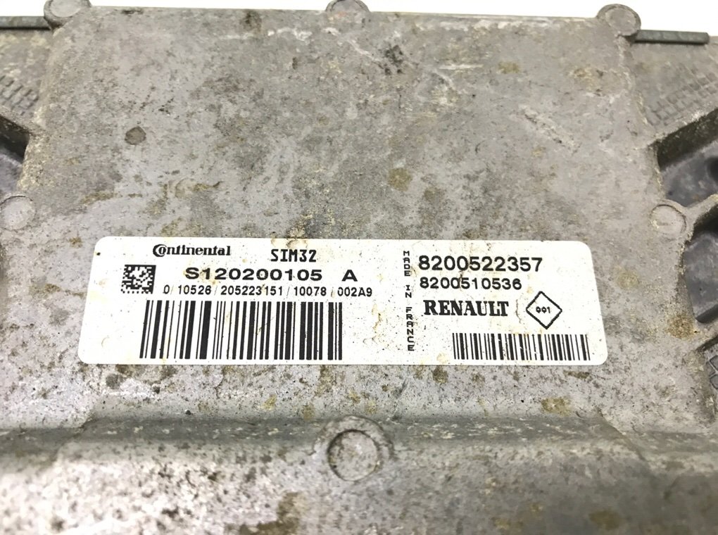 Блок управления двигателем бу для Renault Clio 3 1.2 i, 2010 г. Блок управления двигателем бу для Renault Clio 3 1.2 i, 2010 г.