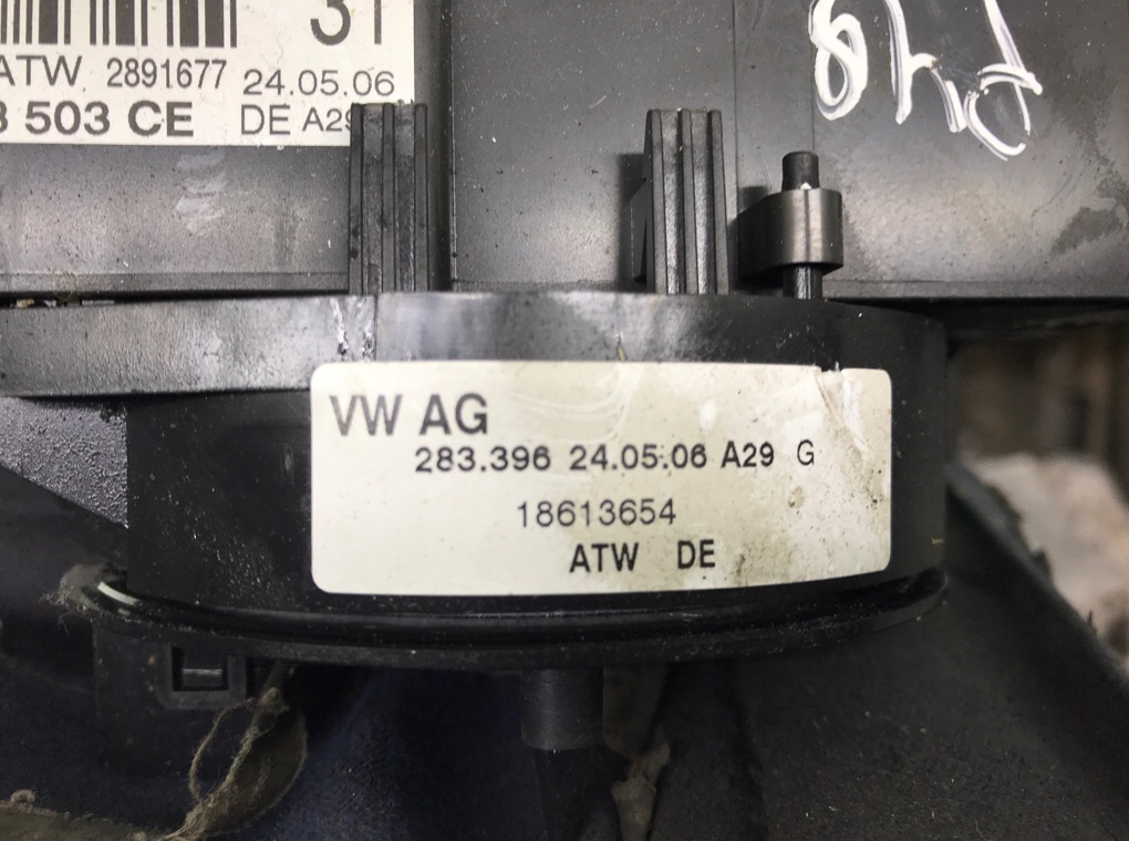 Переключатель подрулевой (стрекоза) бу для Volkswagen Polo 4 1.2 i,  2006 г.