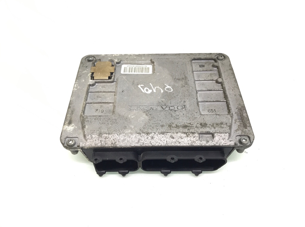 Блок управления двигателем бу для Volkswagen Polo 4 1.2 i, 2006 г. Блок управления двигателем бу для Volkswagen Polo 4 1.2 i, 2006 г.