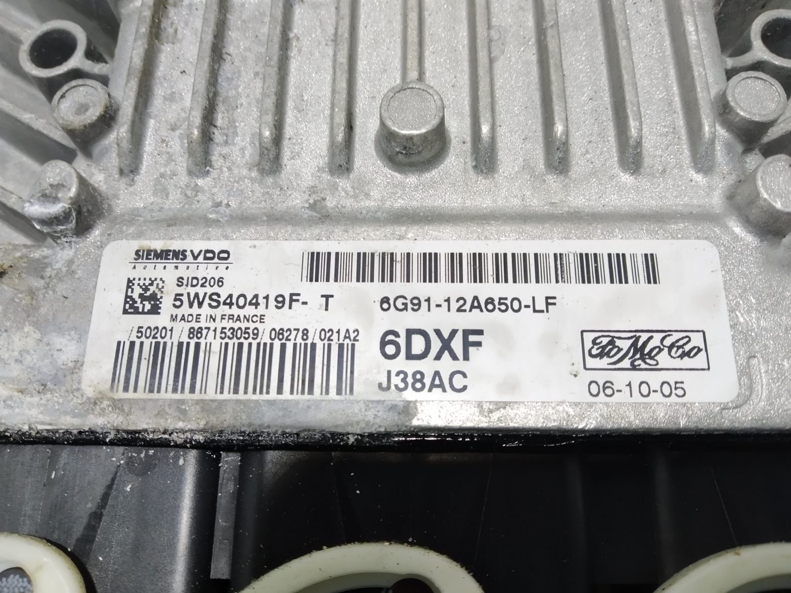 Блок управления двигателем бу для Ford S-Max  1.8 TDCi,  2006 г.