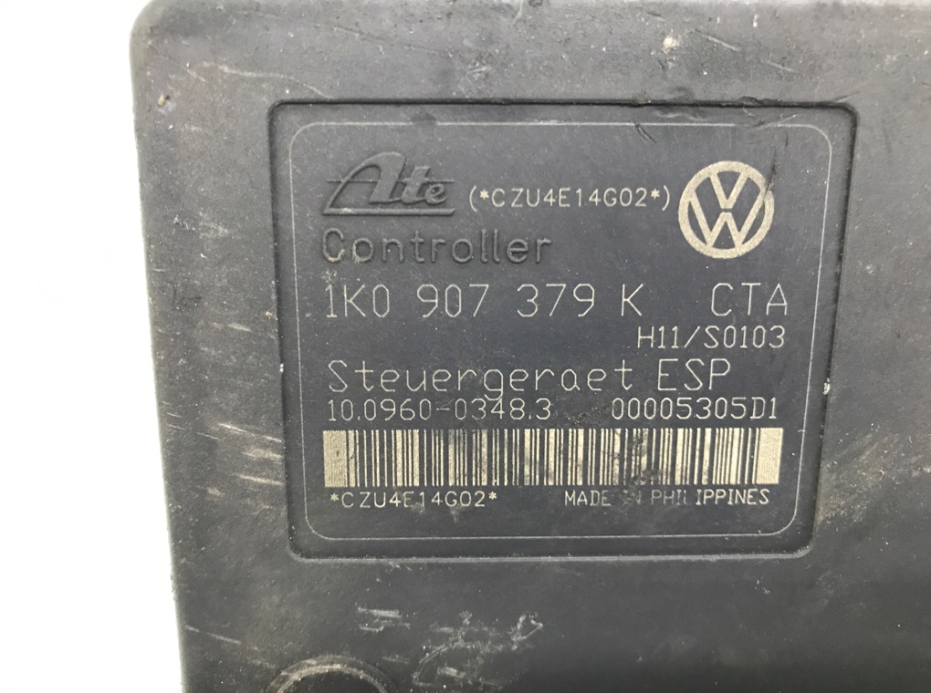 Блок ABS бу для Volkswagen Touran  1.9 TDi,  2007 г.