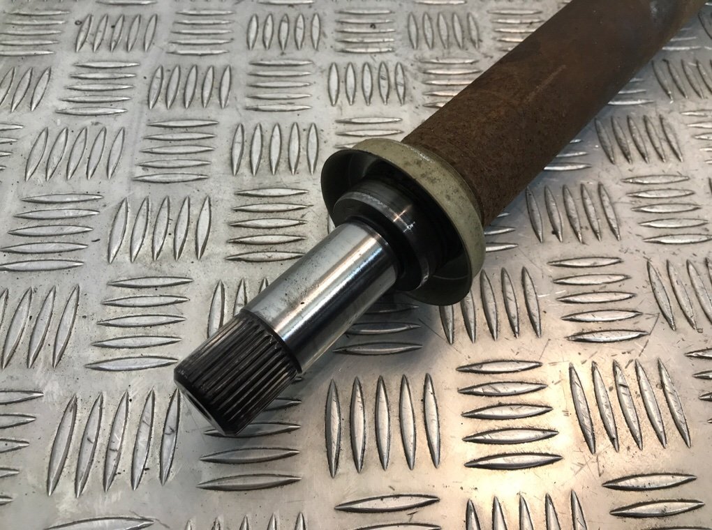 Полуось передняя правая (приводной вал, ШРУС) бу для Ford Mondeo 5 1.5 i,  2016 г.