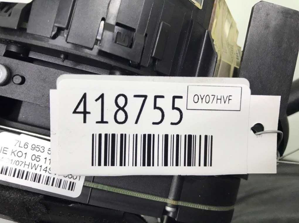 Переключатель подрулевой (стрекоза) бу для Volkswagen Touareg  2.5 TDi,  2007 г.