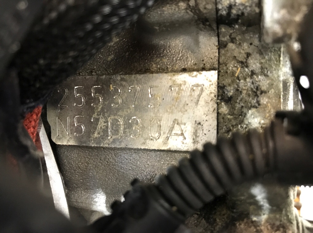 Двигатель (ДВС)  бу для BMW 5 F10/F11/GT F07 3.0 TD,  2010 г.