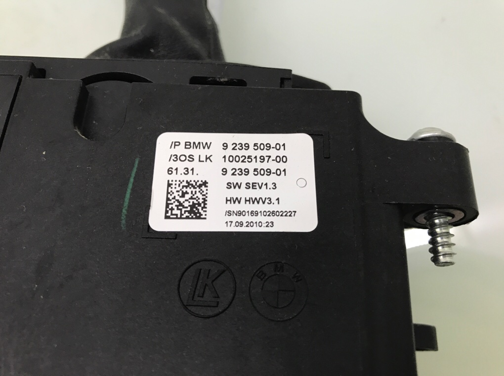 Ручка переключения передач бу для BMW 5 F10/F11/GT F07 3.0 TD,  2010 г.