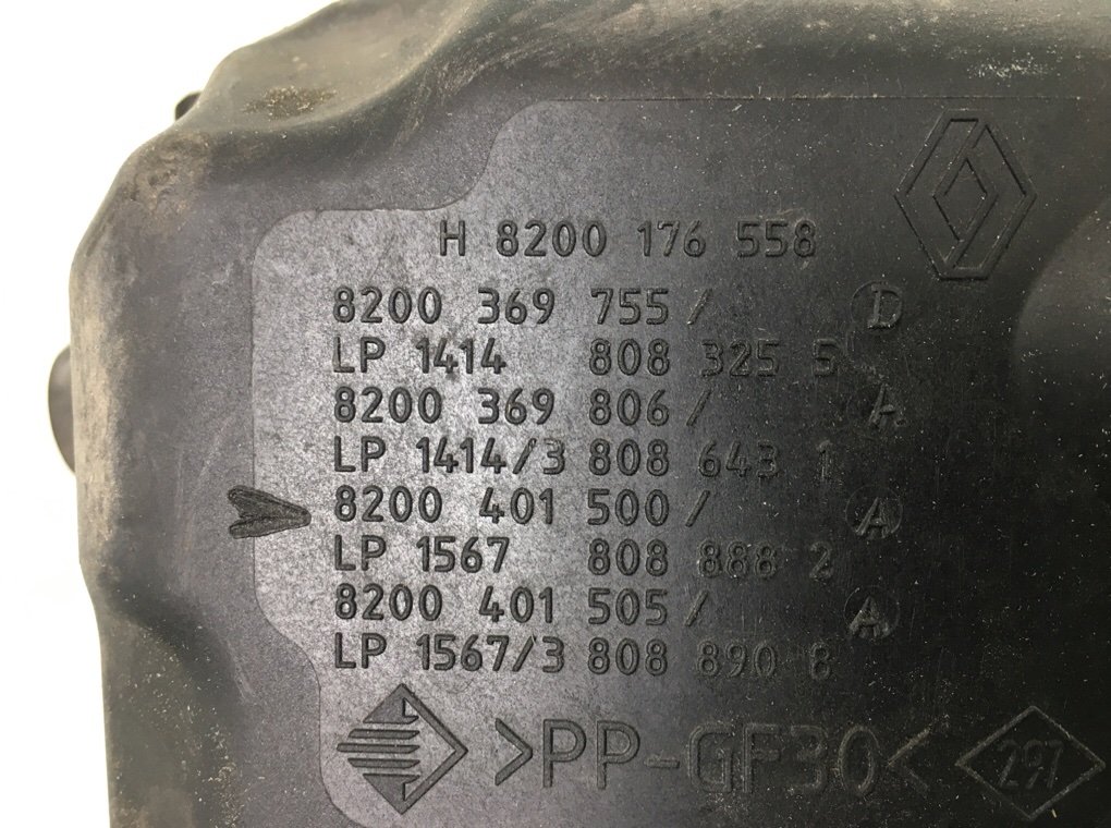 Корпус воздушного фильтра бу для Renault Scenic 2 1.6 i,  2007 г.