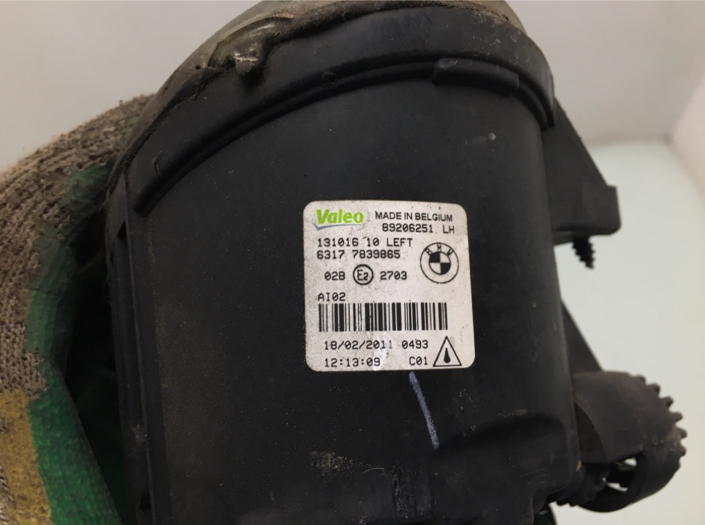 Фара противотуманная левая бу для BMW 3 E90/E91/E92/E93 3.0 i,  2011 г.