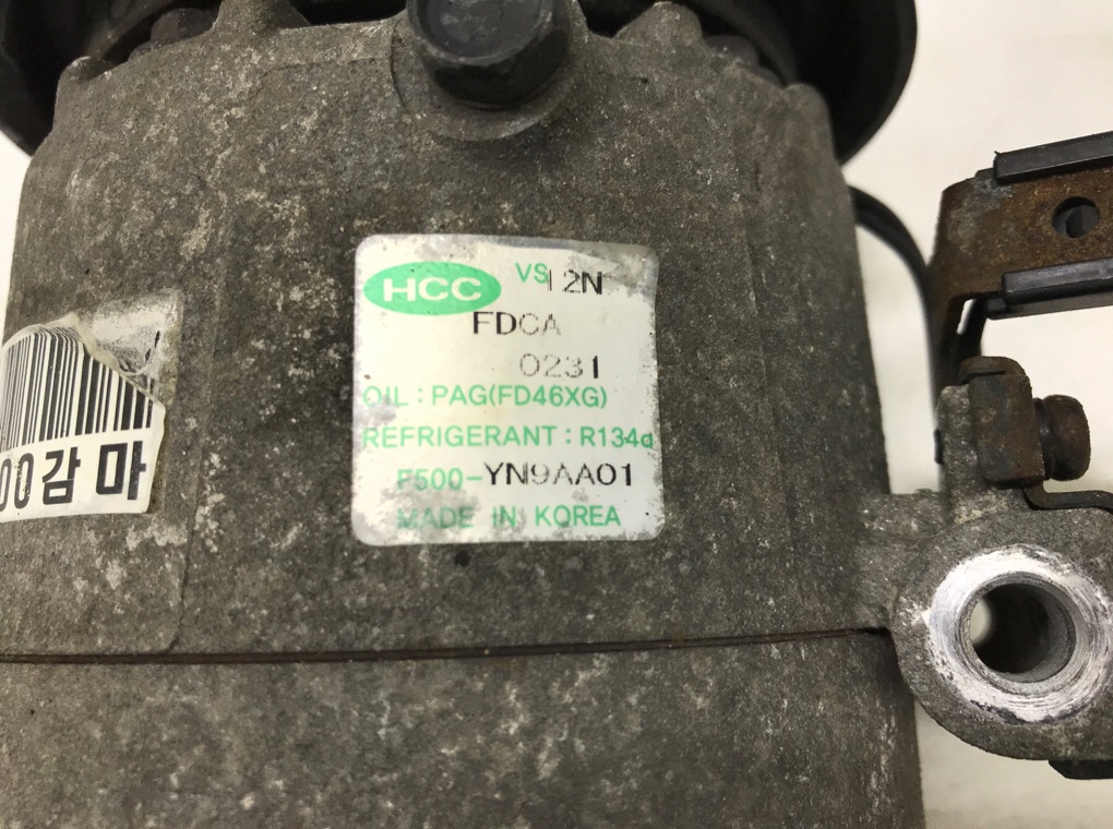 Компрессор кондиционера бу для Kia Venga 1.4 i, 2010 г. Компрессор кондиционера бу для Kia Venga 1.4 i, 2010 г.