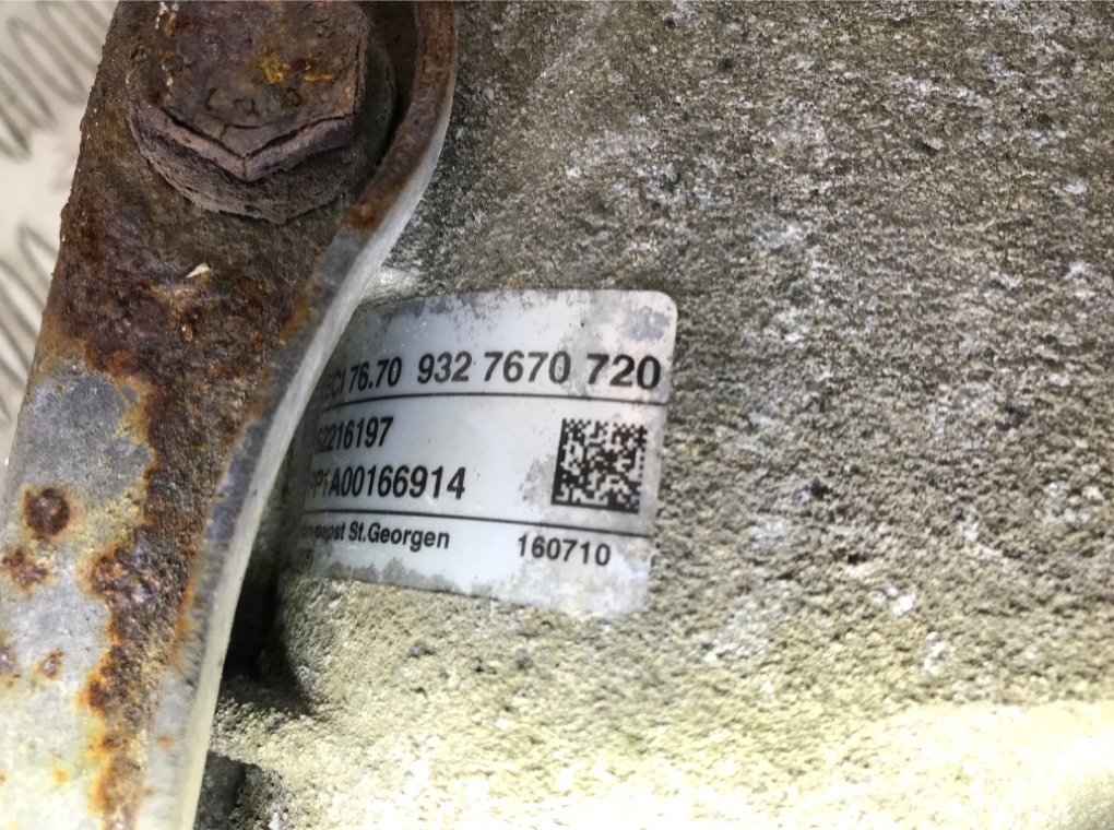 Рейка доворота задней оси бу для BMW 7 F01/F02 3.0 TD,  2011 г.