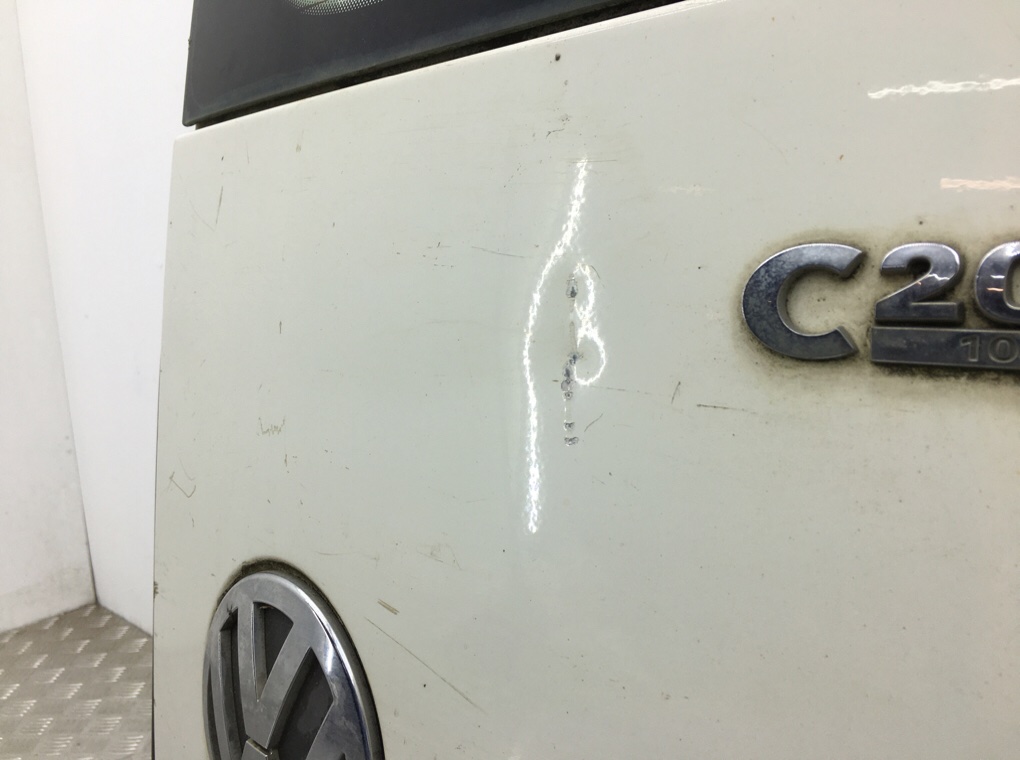 Дверь задняя распашная правая бу для Volkswagen Caddy  1.9 TDi,  2005 г.