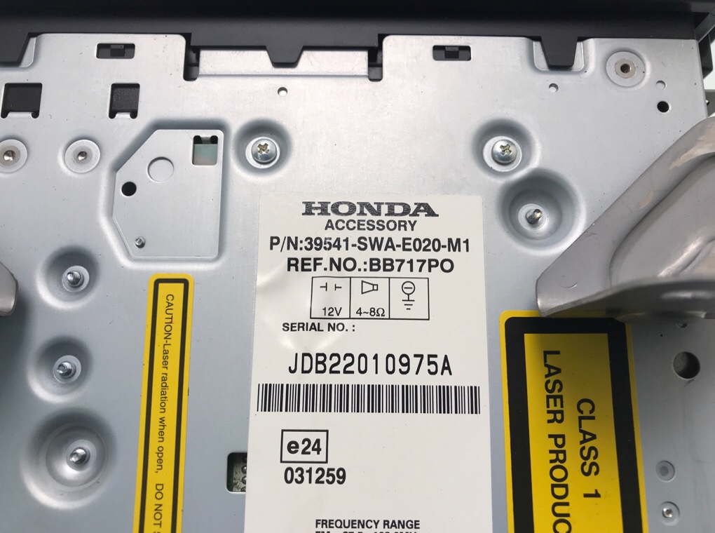 Магнитола бу для Honda CR-V 3 2.2 CTDi,  2008 г.