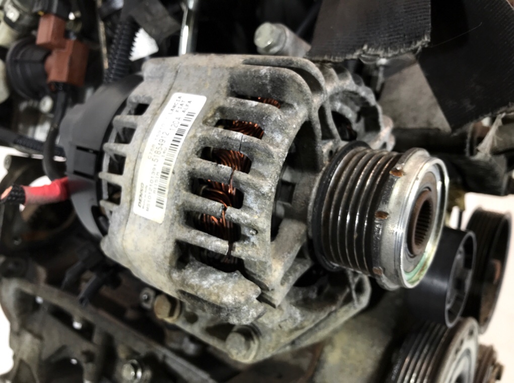 Двигатель (ДВС)  бу для Fiat Punto 3 1.3 TD,  2010 г.