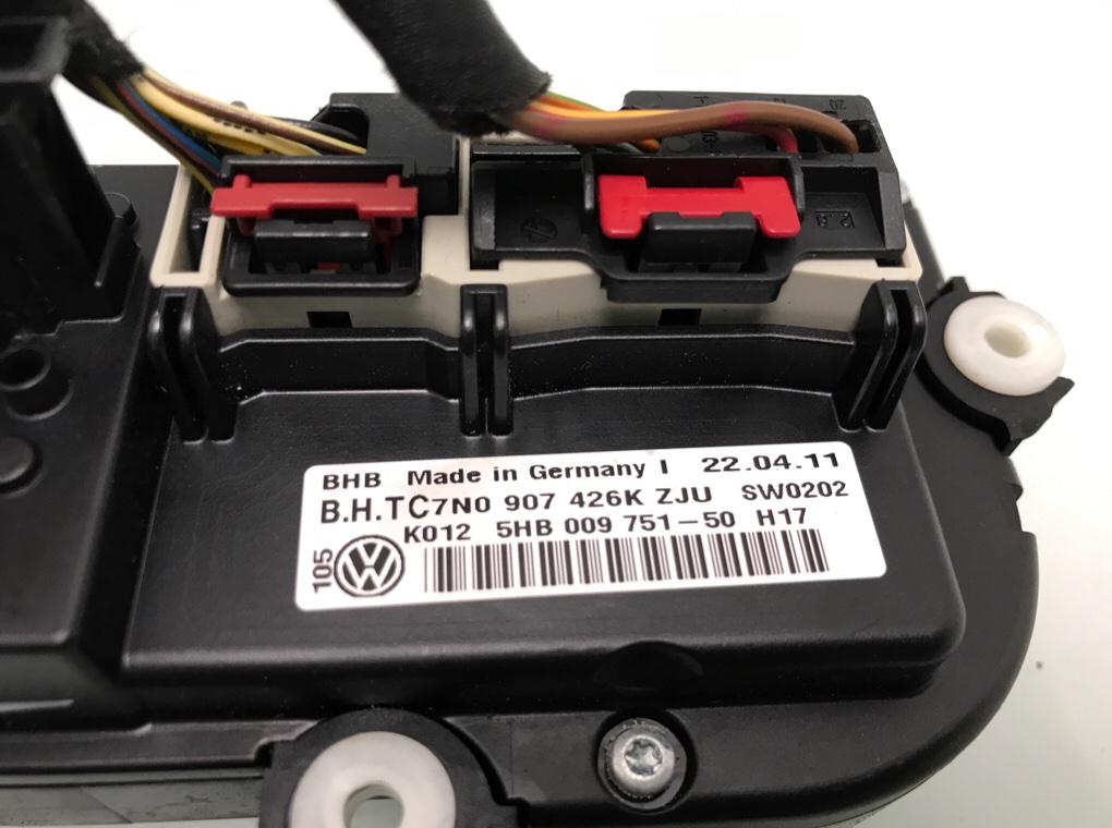 Блок управления печки/климат-контроля бу для Volkswagen Golf 6 1.6 TDi,  2011 г.
