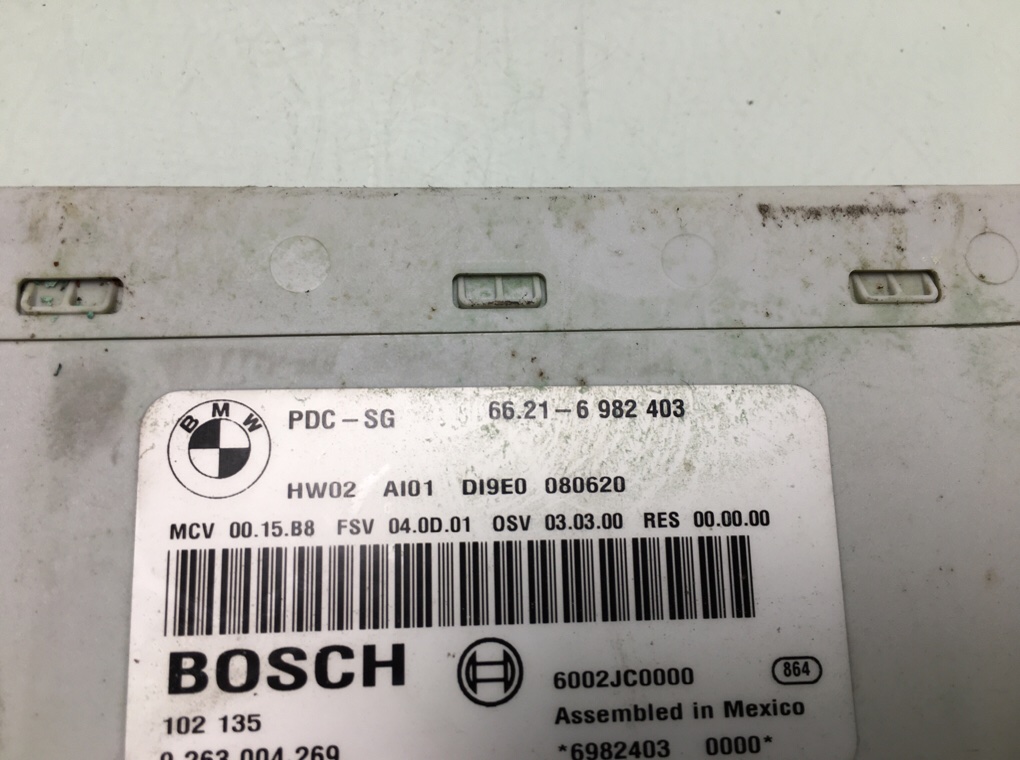 Блок управления парктрониками бу для BMW 1 E87/E81/E82/E88 1.6i,  2008 г.