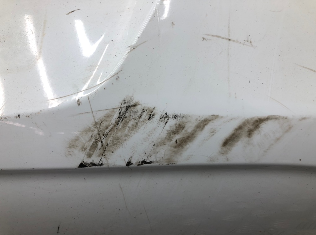 Бампер задний бу для Opel Corsa D 1.3 CDTi, 2009 г. Бампер задний бу для Opel Corsa D 1.3 CDTi, 2009 г.