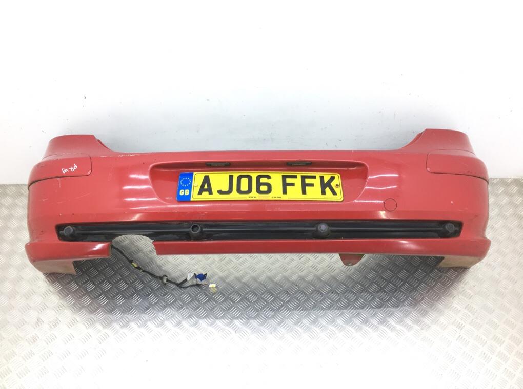 Бампер задний бу для Peugeot 307 CC 2.0 i, 2006 г.