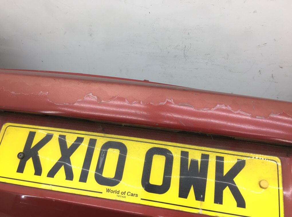 Бампер задний бу для Citroen C4  1.6 HDi,  2010 г.