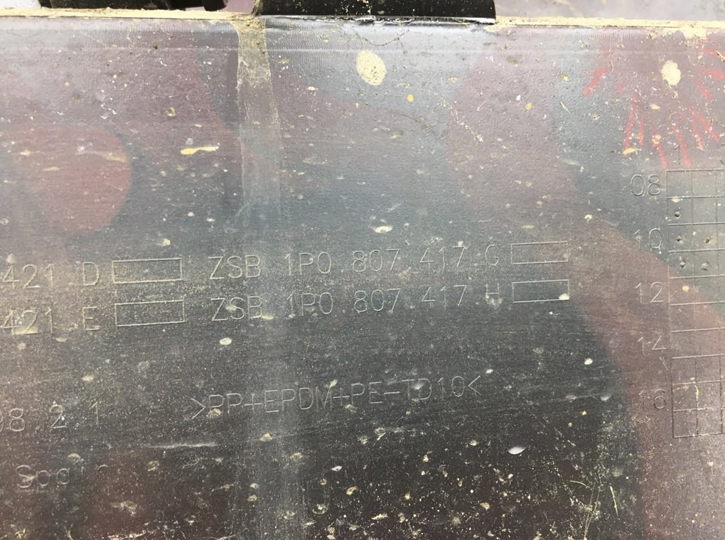 Бампер задний бу для Seat Leon 2 1.6 TDi,  2011 г.