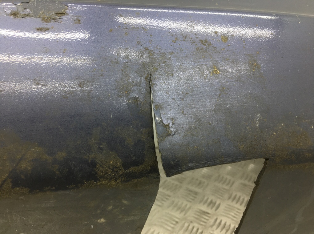 Бампер задний бу для Honda FR-V 1 2.0 i,  2005 г.