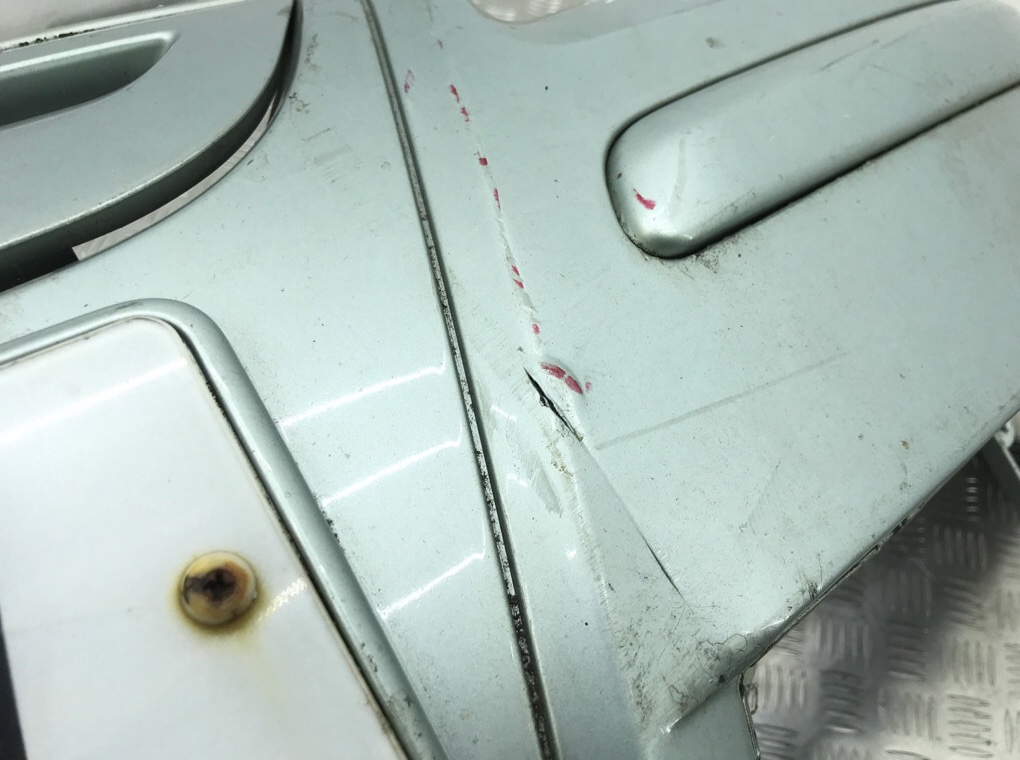 Бампер передний бу для Volkswagen Polo 4 1.4 TDi,  2008 г.