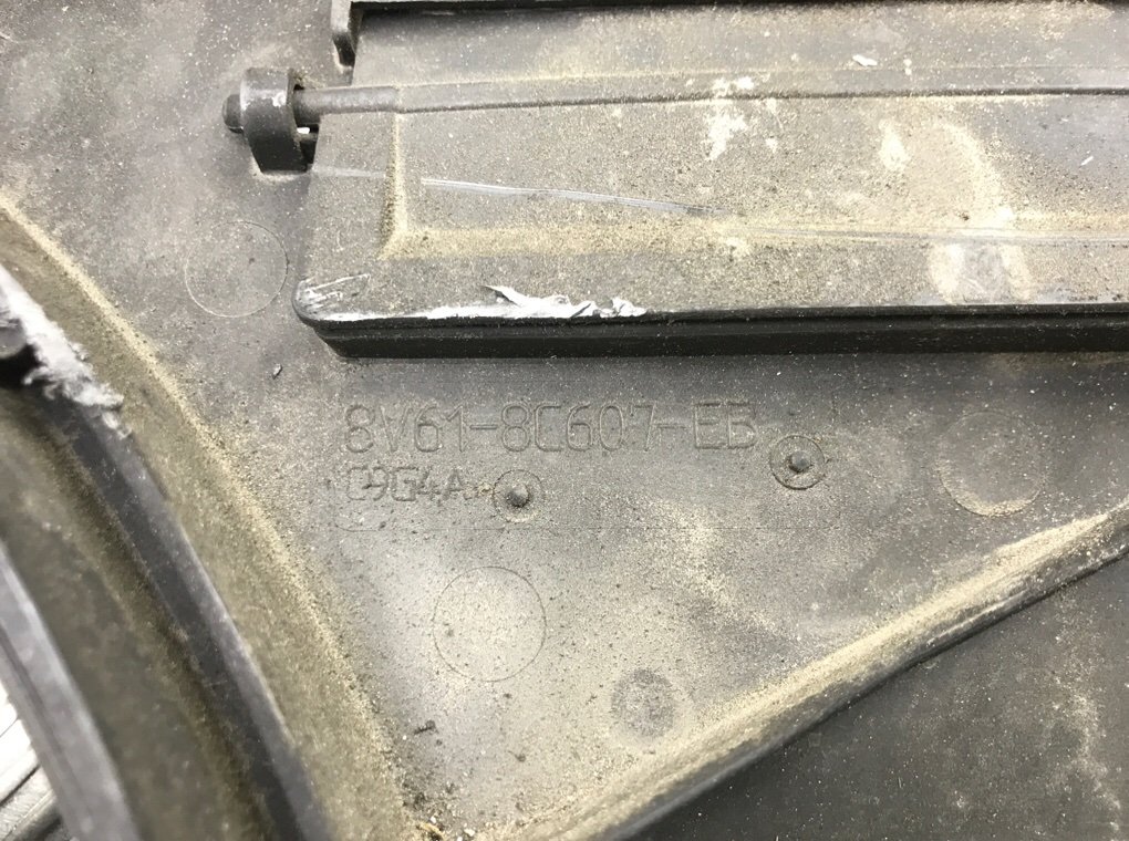 Вентилятор радиатора бу для Ford Focus 3 1.6 TDCI,  2013 г.