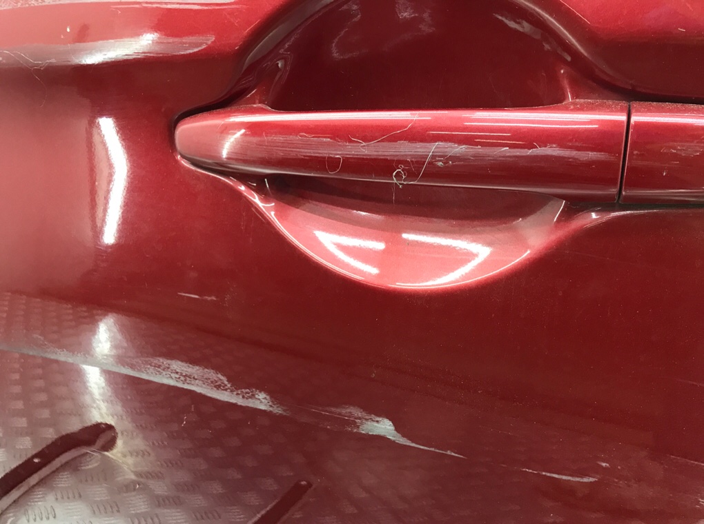 Дверь передняя левая бу для Mitsubishi ASX 1 1.8 DiD,  2012 г.