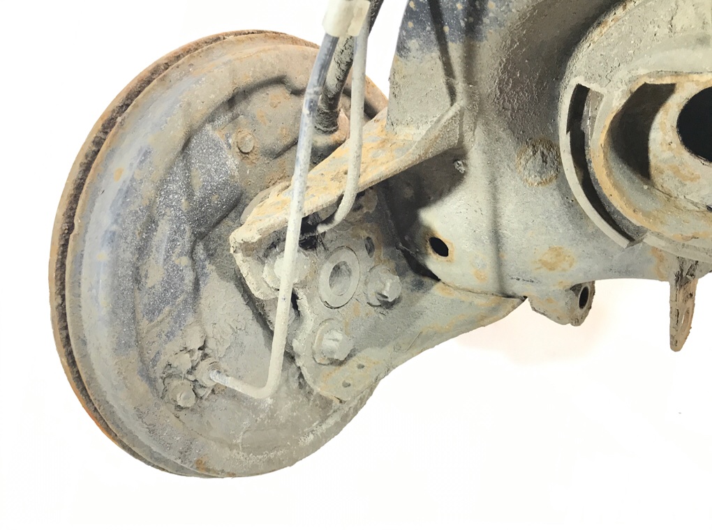 Балка подвески задняя бу для Opel Corsa D 1.4 i,  2007 г.