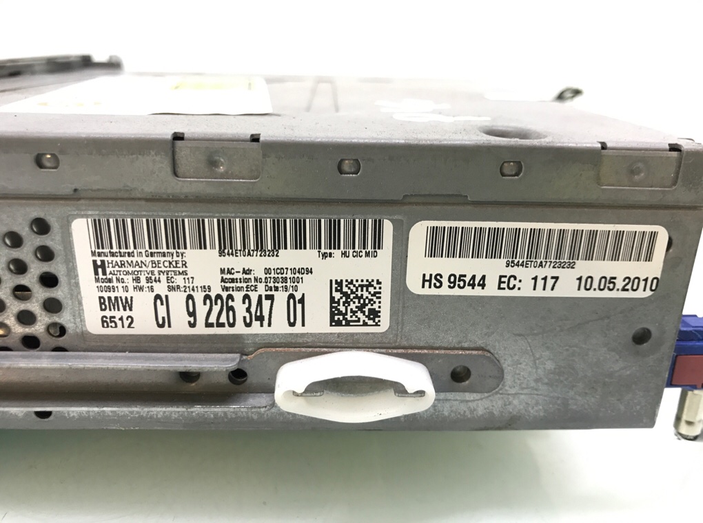 Магнитола бу для BMW 3 E90/E91/E92/E93 2.5 i,  2006 г.