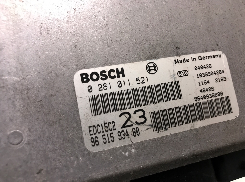 Блок управления двигателем бу для Citroen Xsara Picasso 1 2.0 HDi,  2004 г.