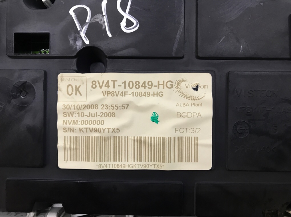 Щиток приборов (приборная панель) бу для Ford C-Max 1 1.6 TDCi,  2008 г.